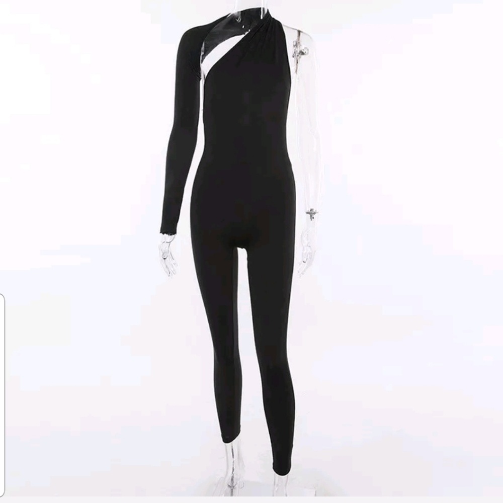 One sleeve Jumpsuit - Picture 5 of 8